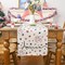 Siilues 4th of July Table Runner – 13x72" Patriotic Stars & Fireworks Décor for Memorial Day or Independence Day